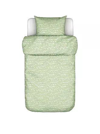 MARC O'POLO HOME | Satin-Bettwäsche HARPA 70x90cm/140x200cm Fern Green | 